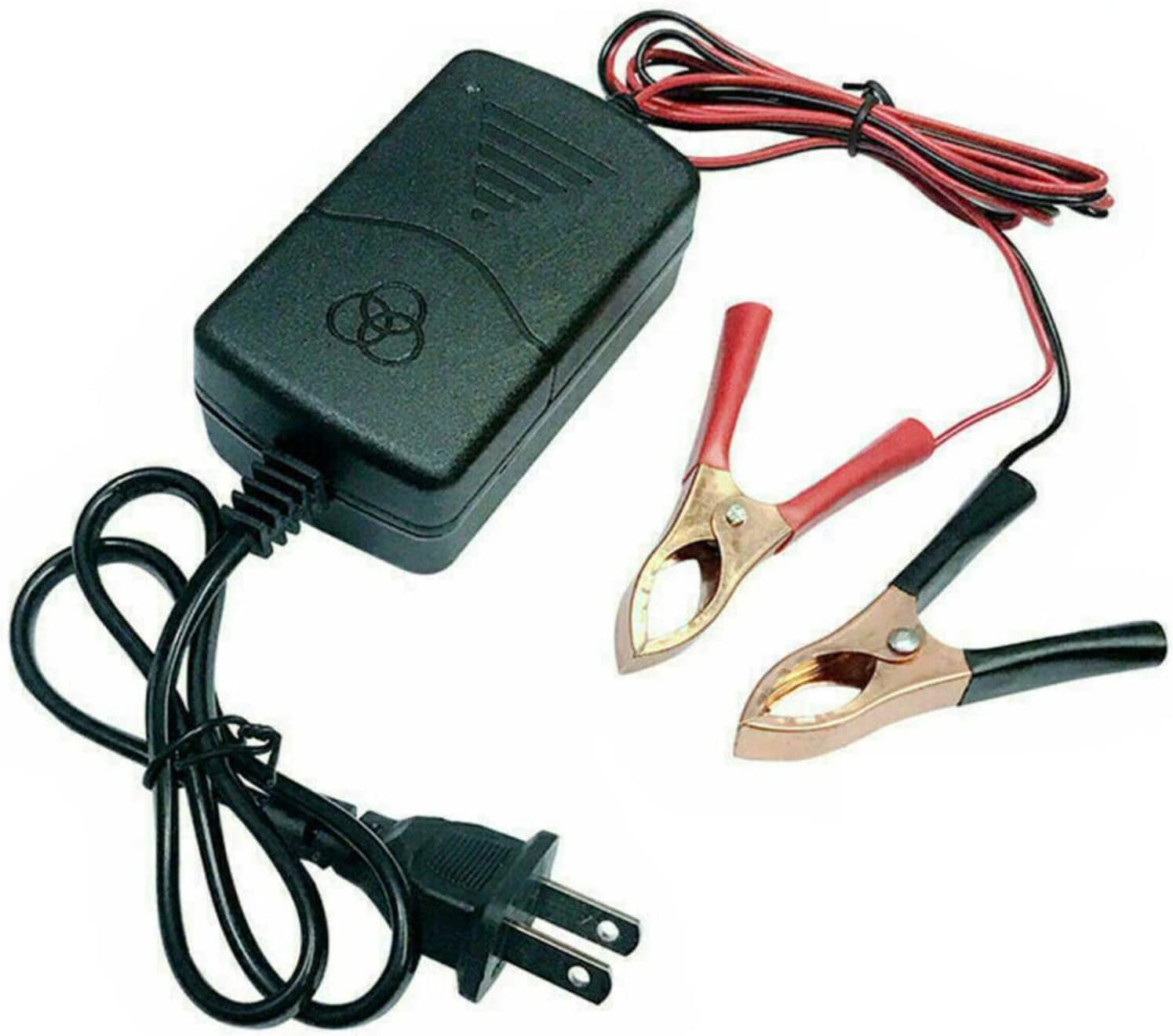 Cargador de bateria de doce voltios para barcos motos y carros mantenimiento