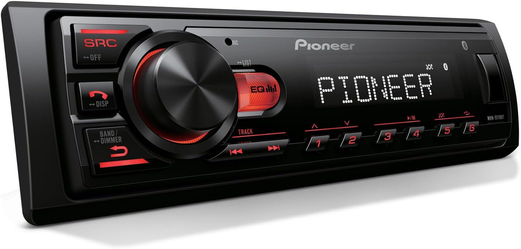 MVH-S110BT 1-Din Digital Media Receiver Car Stereo – Bluetooth