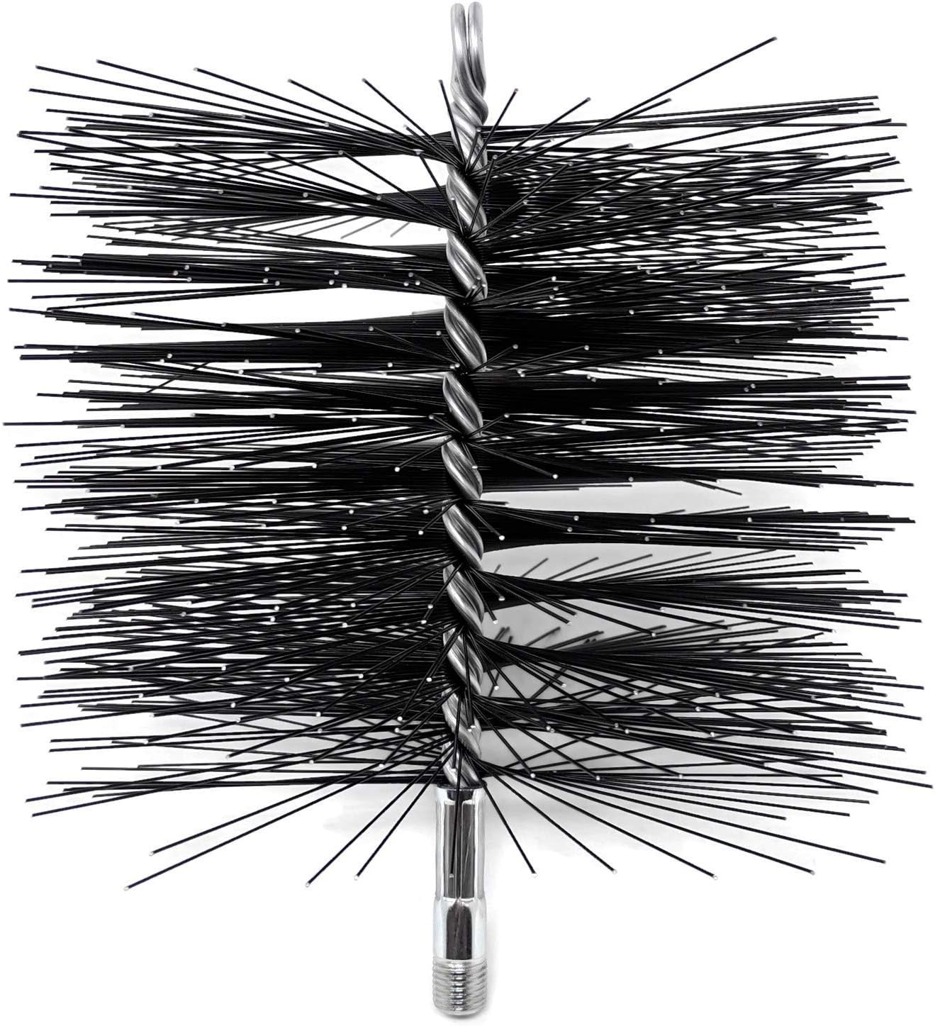 Square Wire Chimney Cleaning Brush (6-Inch Square) Made in USA