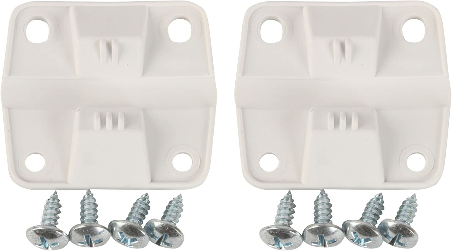 Coleman Cooler Replacement Hinges (2-Pack) Includes 2 Durable Plastic Hinges & 8 Mounting Screws Suitable for Assorted Coleman Cooler Models