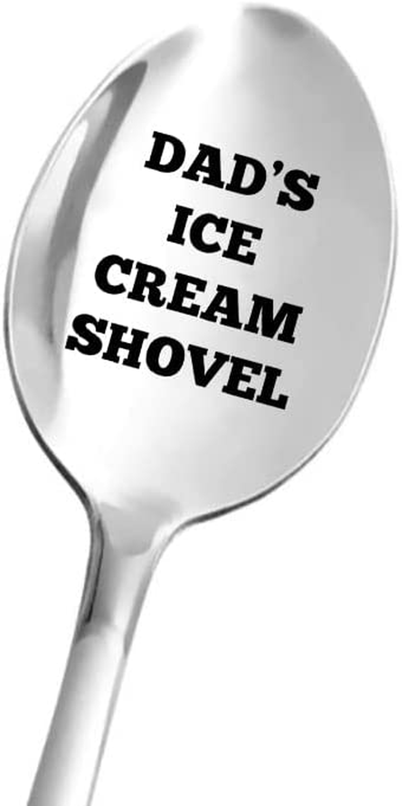 Gifts for Dad Father from Daughter Son Dad'S Ice Cream Shovel Spoons for Father Daddy Father'S Day Birthday Gift for Best Dads Ice Cream Spoons Funny Ice Cream Lover Gift