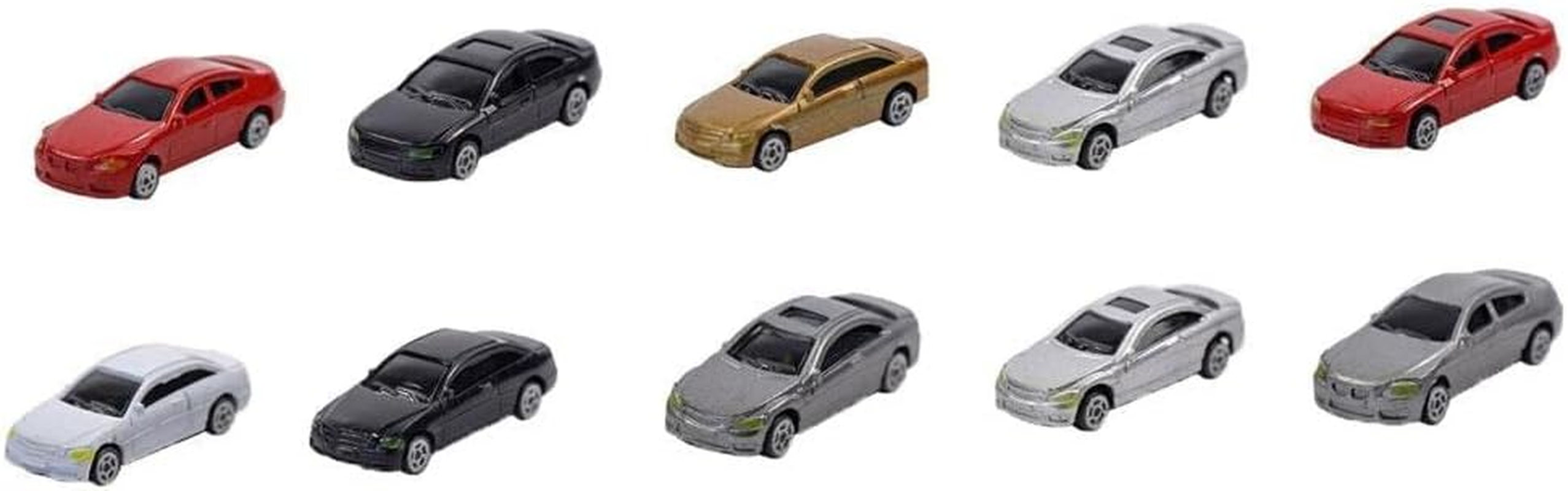 10 HO Scale Model Cars 187 Miniature Architecture Train Layout Building Diorama