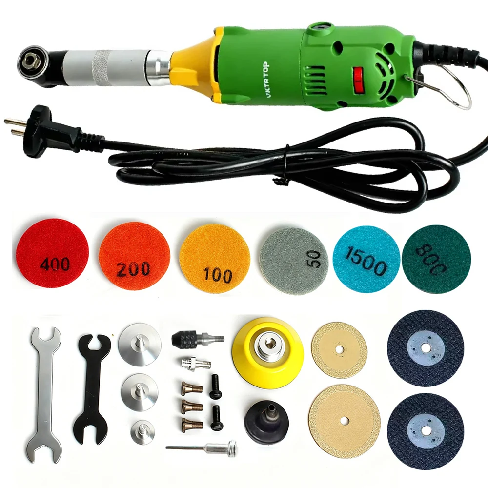 Ceramic Tile Beauty Sewing Tool 15000RPM Electric Angle Grinder for Tile Deburring Cutting & Polishing Grout Cleaning Machine