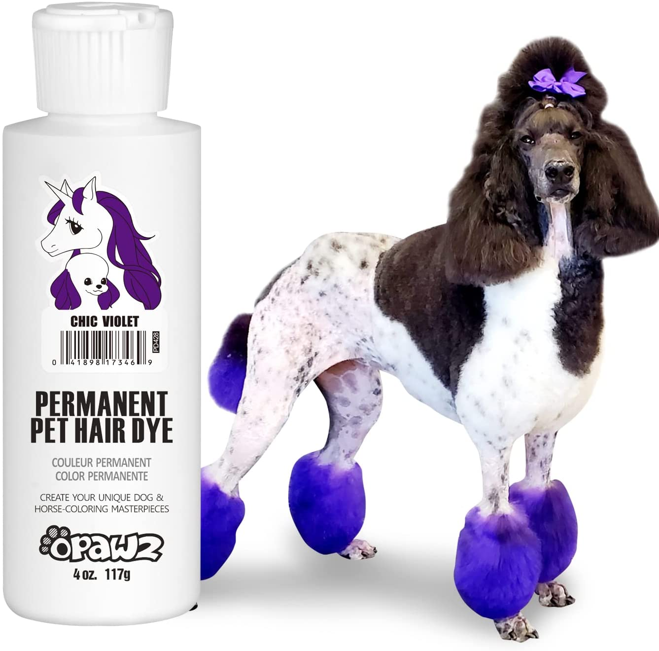 Permanent Dog Hair Dye, Pet Hair Dye Safely Used by Grooming