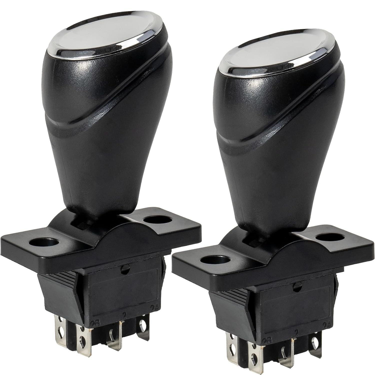 2Pcs Weelye Children's Electric Car - Joystick Toy Bumper Car with Forward/Reverse Switch, 360 Rotation, Automatic Reset