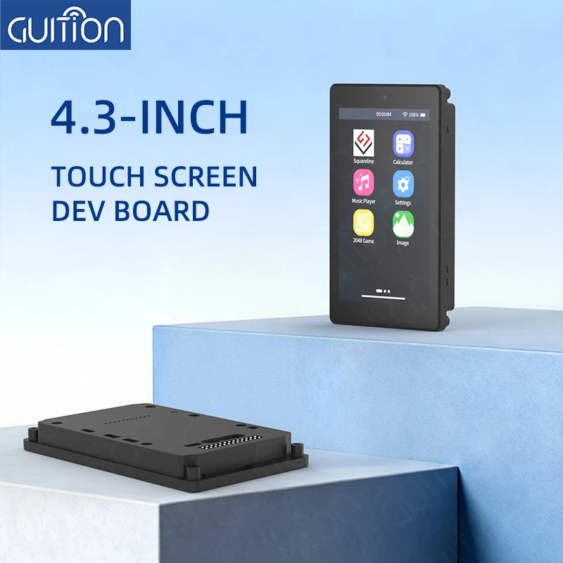 All-in-One ESP32-P4 / C6 Development Kit with 4.3" Touch Display & Camera | Ready-to-Use IoT Board for Smart Device, HMI