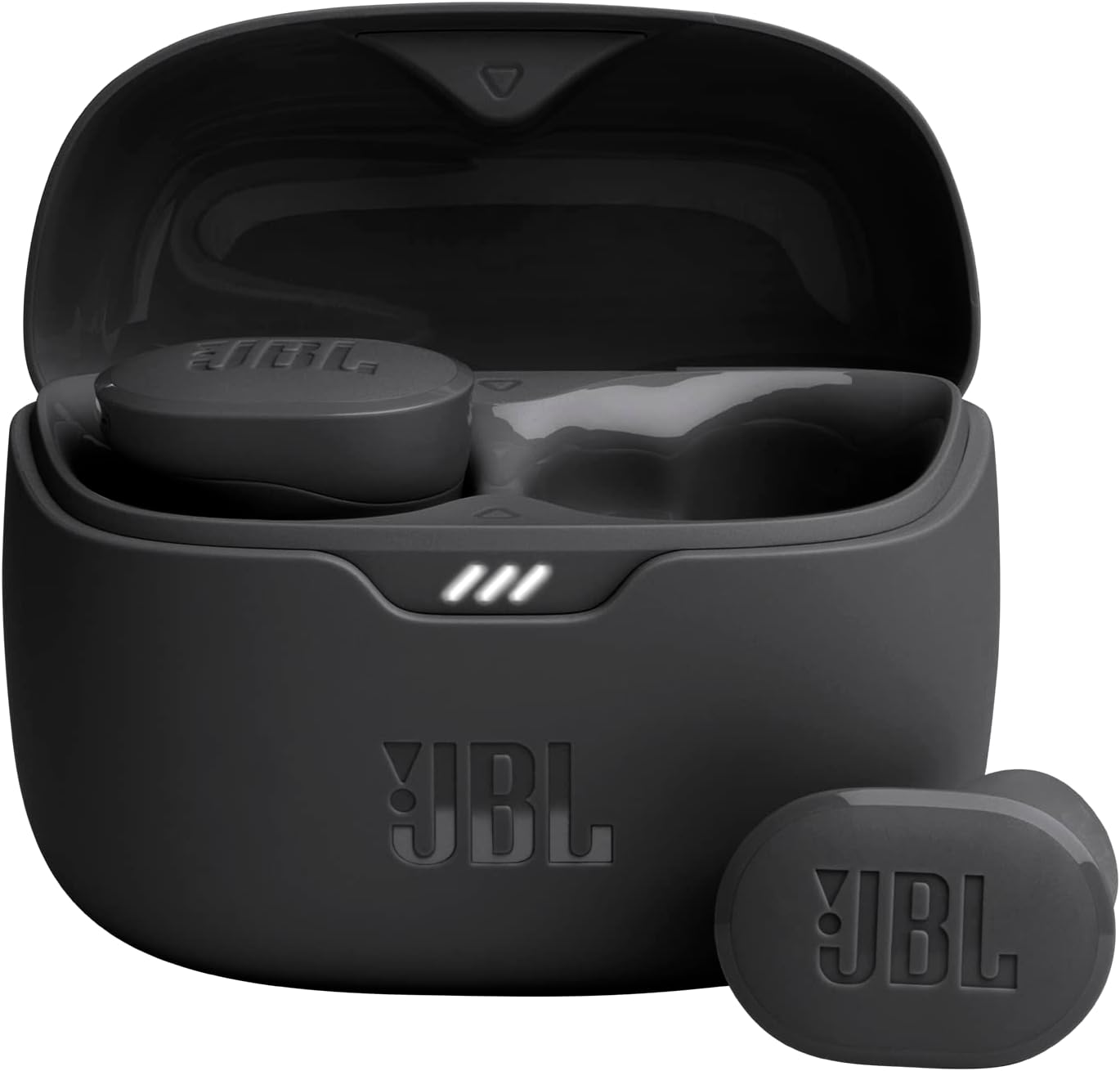 JBL Tune Buds - True Wireless Noise Cancelling Earbuds, JBL Pure Bass Sound, Bluetooth 5.3, 4-Mic Technology for Crisp, Clear Calls, up to 48 Hours of Battery Life, Water and Dust Resistant (Black)