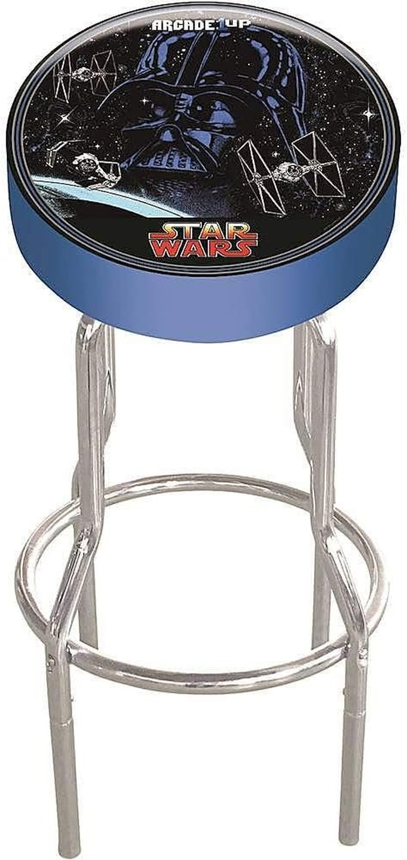 ARCADE1UP Star Wars Adjustable Arcade Stool – Official Licensed Gaming Seat with Padded Cushion