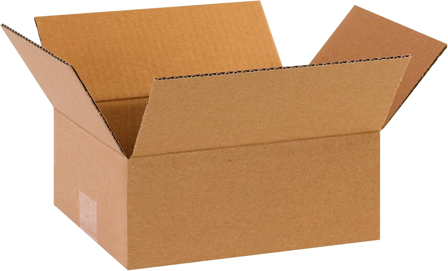 10 X 8 X 4 Corrugated Cardboard Boxes, Flat 10