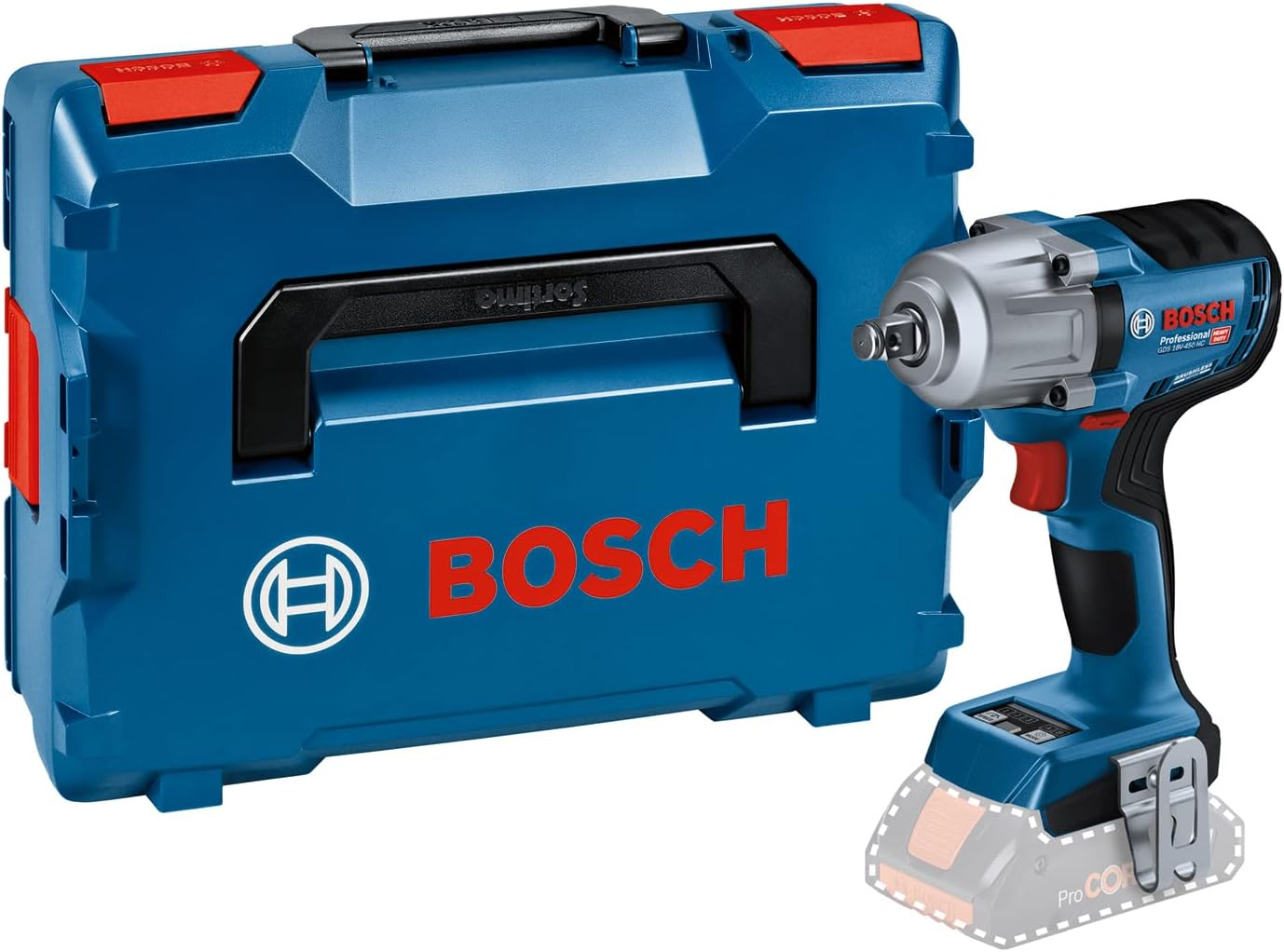 Bosch Professional Cordless Impact Wrench GDS 18V-450 HC (450 Nm tightening, ... - Picture 9 of 9