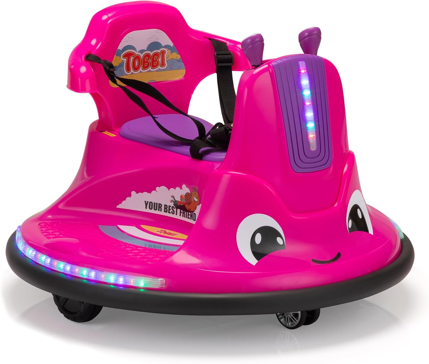 12V Battery Powered Kids Electric Bumper Car Control-Meg