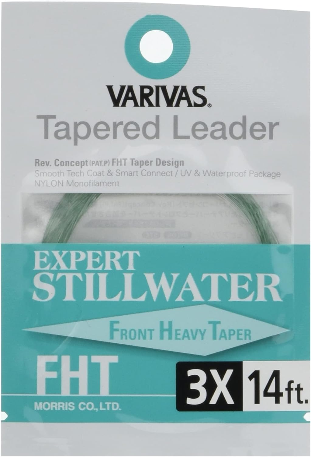 VARIVAS Harris Tapered Leader Expert Still Water FHT 14ft - Picture 7 of 16