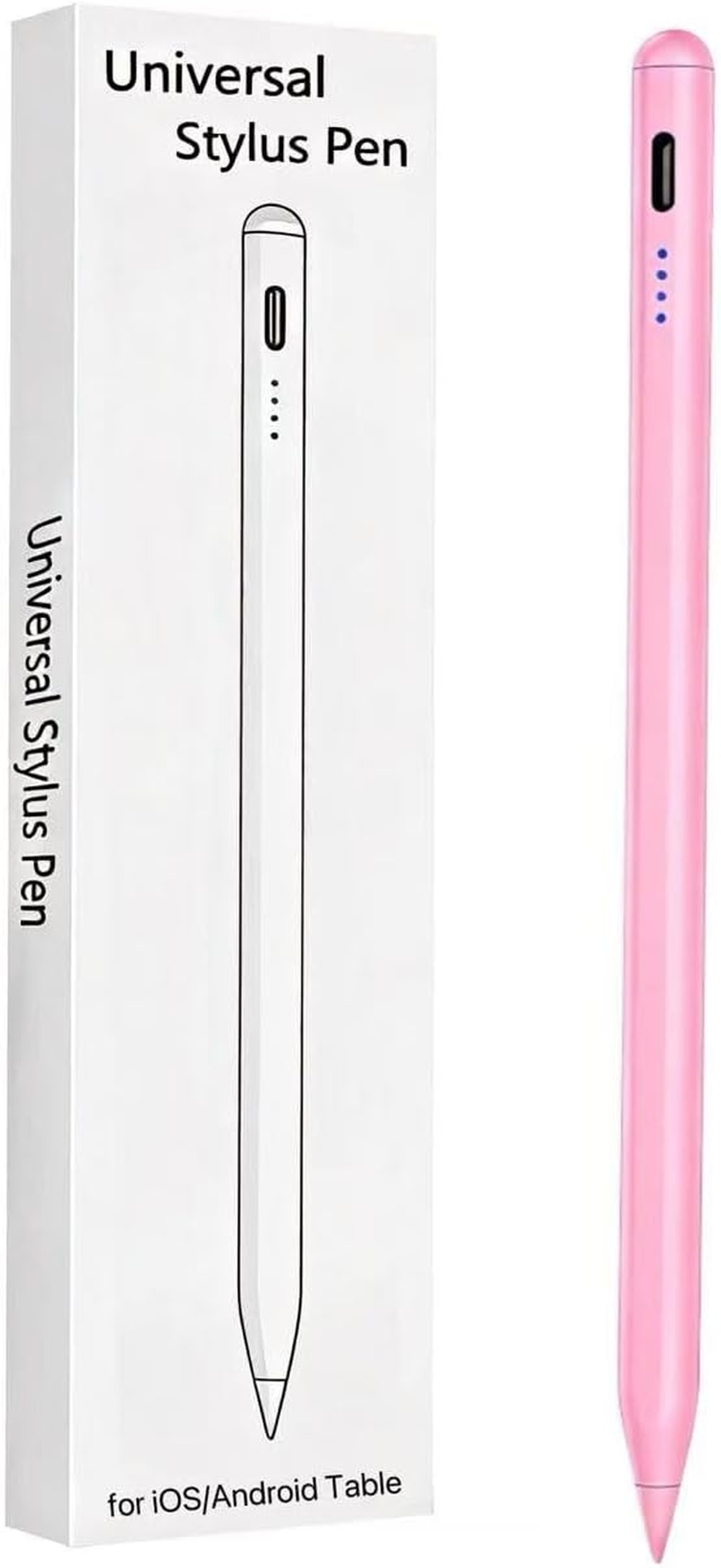 Stylus Pen Android for Samsung Galaxy Tab A9/A9Plus/A8/A8Plus/A7/A7Lite Tablet S Pencil Touchscreens Stylists Pen (Pink)