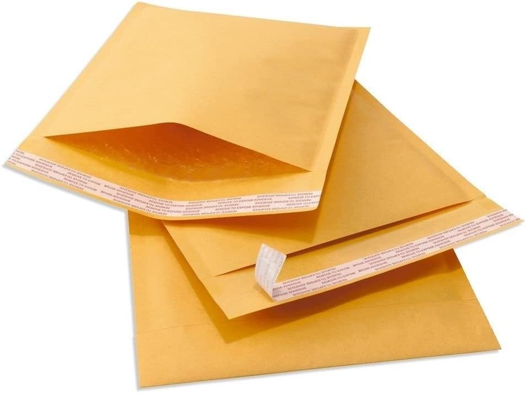 500#000 4X8 Kraft Paper Bubble Padded Envelopes Mailers Shipping Case 4