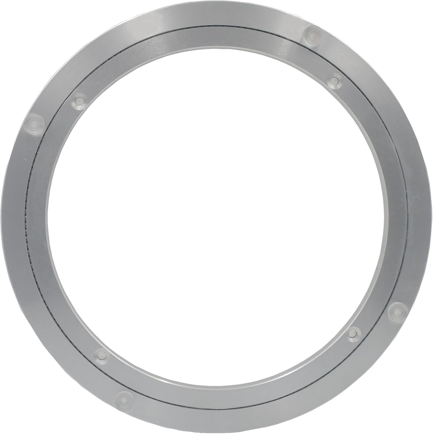 Lazy Susan Bearing Rotating Turntable Bearings Swivel Plate Hardware Aluminum Metal for Dining-Table and Workbench (10 Inchs) … …