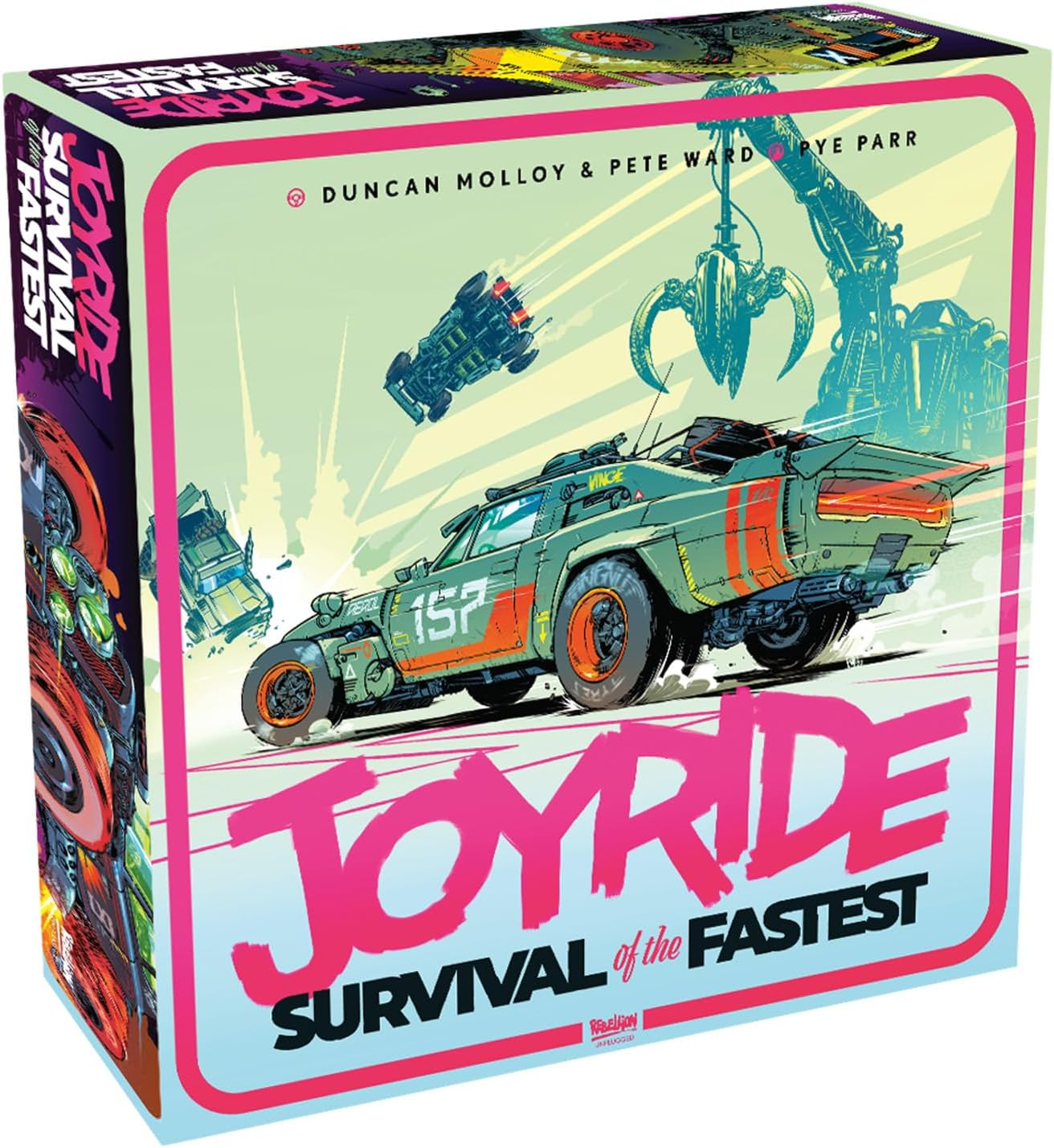 : Joyride: Survival of the Fastest - Car Combat Board Game, Battle on Maps & Racetracks, Ages 12+, 2-4 Players