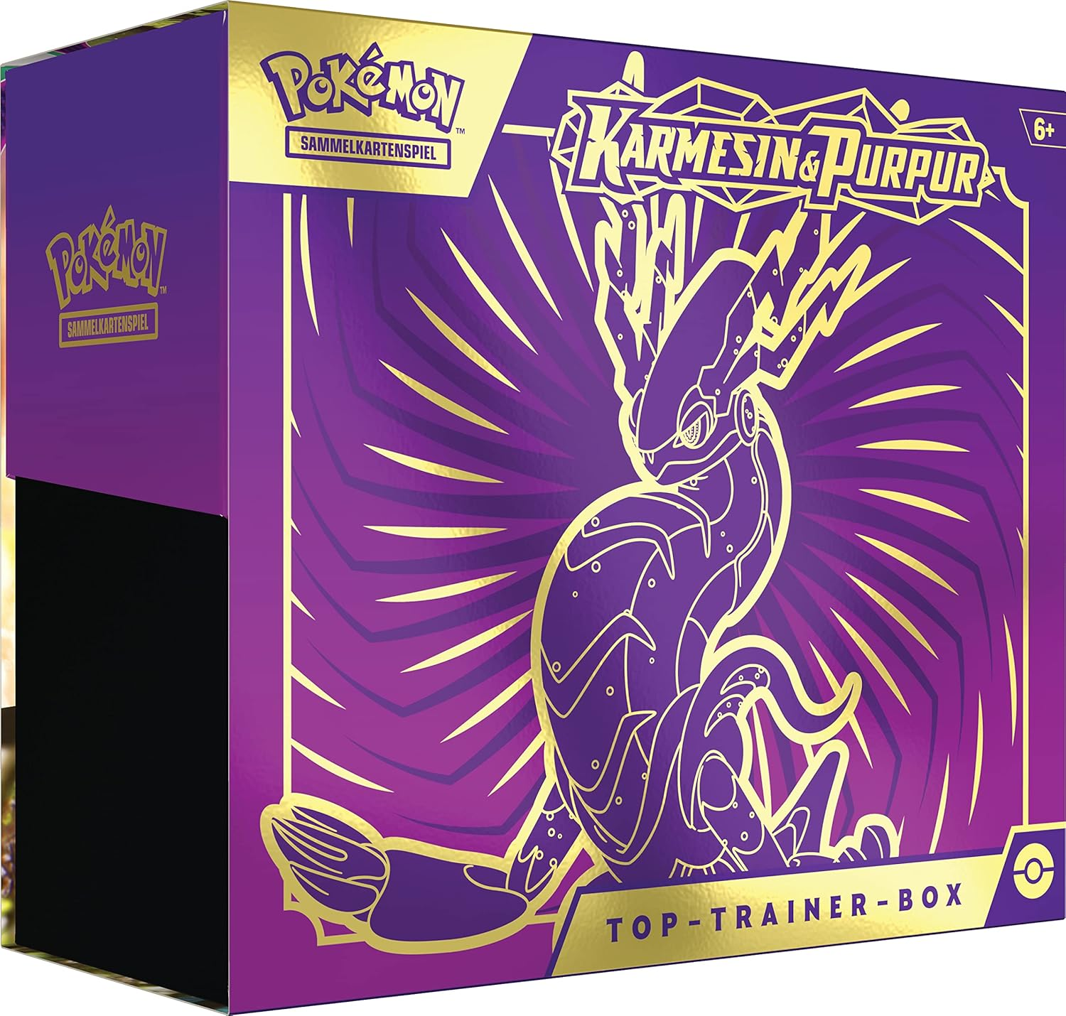 Pokémon - Trading Card Game: Top Trainer Box Crimson & Purple (Koraidon) (9 B... - Picture 10 of 13