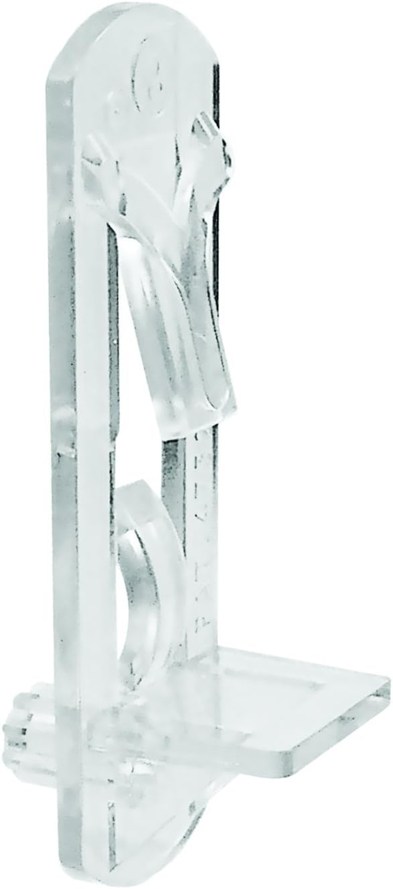 U 9398N Self-Locking Shelf Support Pegs, 1/4 In. Peg X 3/4 In. Shelf, Plastic (4 Pack)
