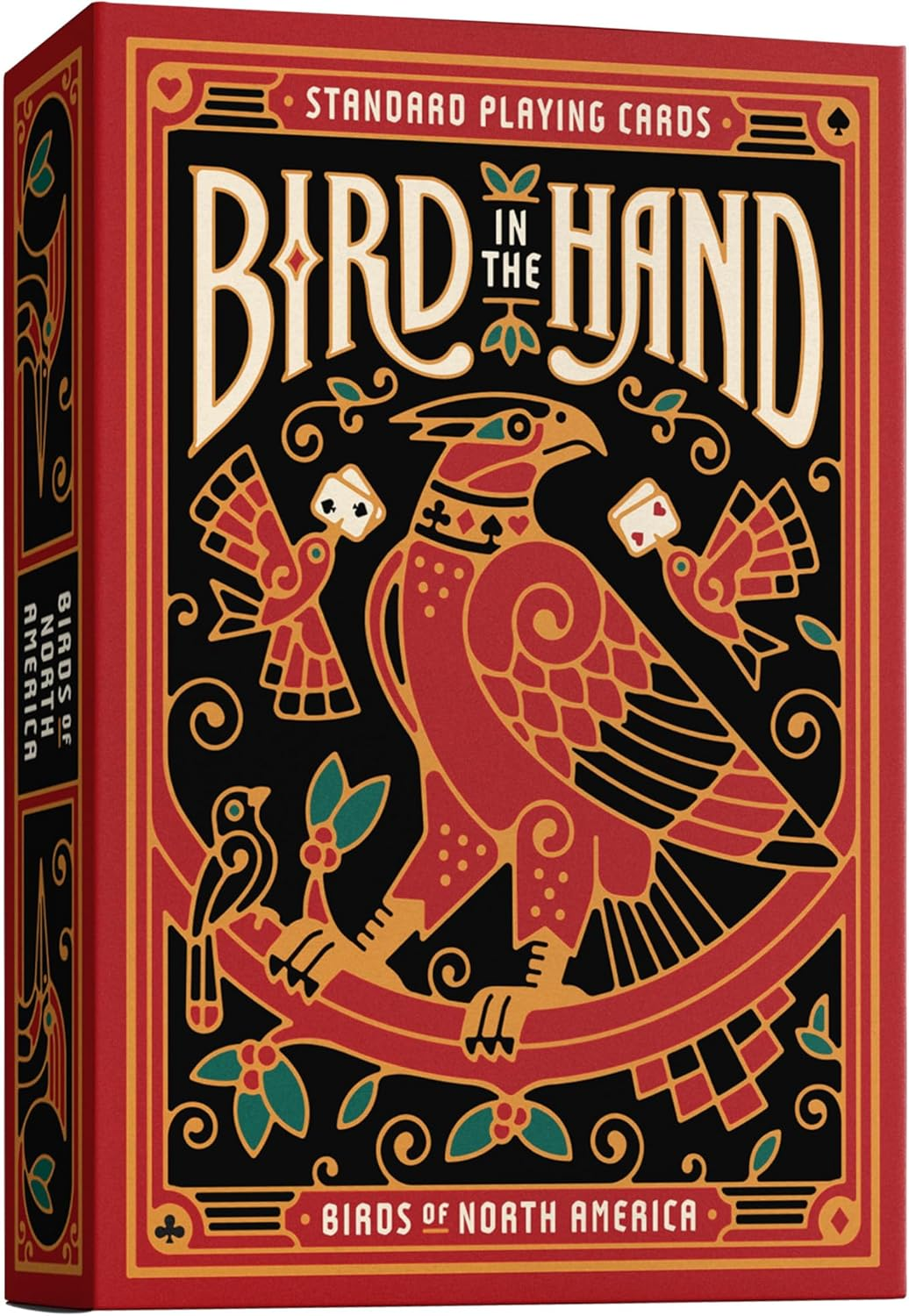 Bird in the Hand Themed Playing Cards | 54 Pieces of Stunning Custom Art | Unique Bird on Every Card in the Deck