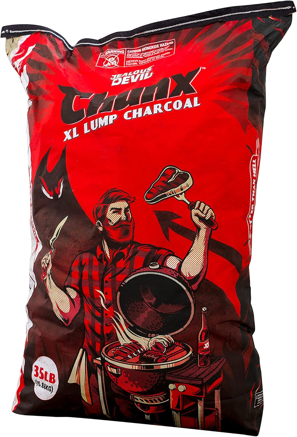 Jealous Devil Chunx Lump Wood Charcoal XL 15.8 kg - Picture 2 of 14