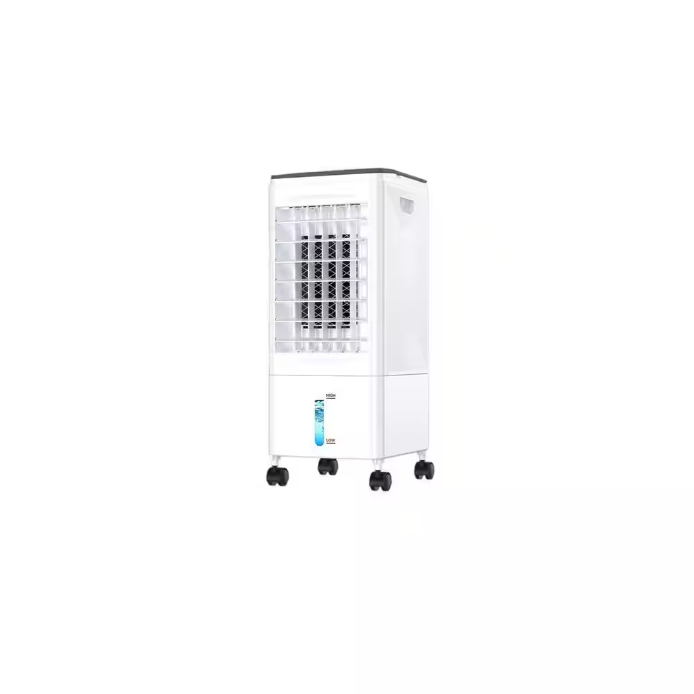 60° 3-In-1 Portable Air Conditioner Evaporative Cooler with 3-Modes, 5.5L Water Tank, Remote Control, Timer for Home
