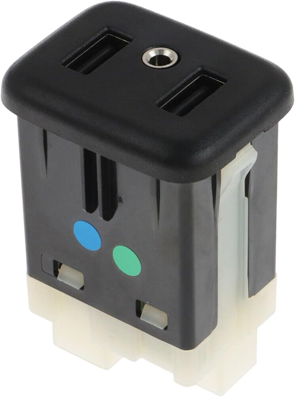 13519224 USB Port AUX Jack Auxiliary Input Adapter Compatible with Chevy Buick GMC Cadillac 2015-2018 Replaces# 13509942 13510854 23496501 Carplay