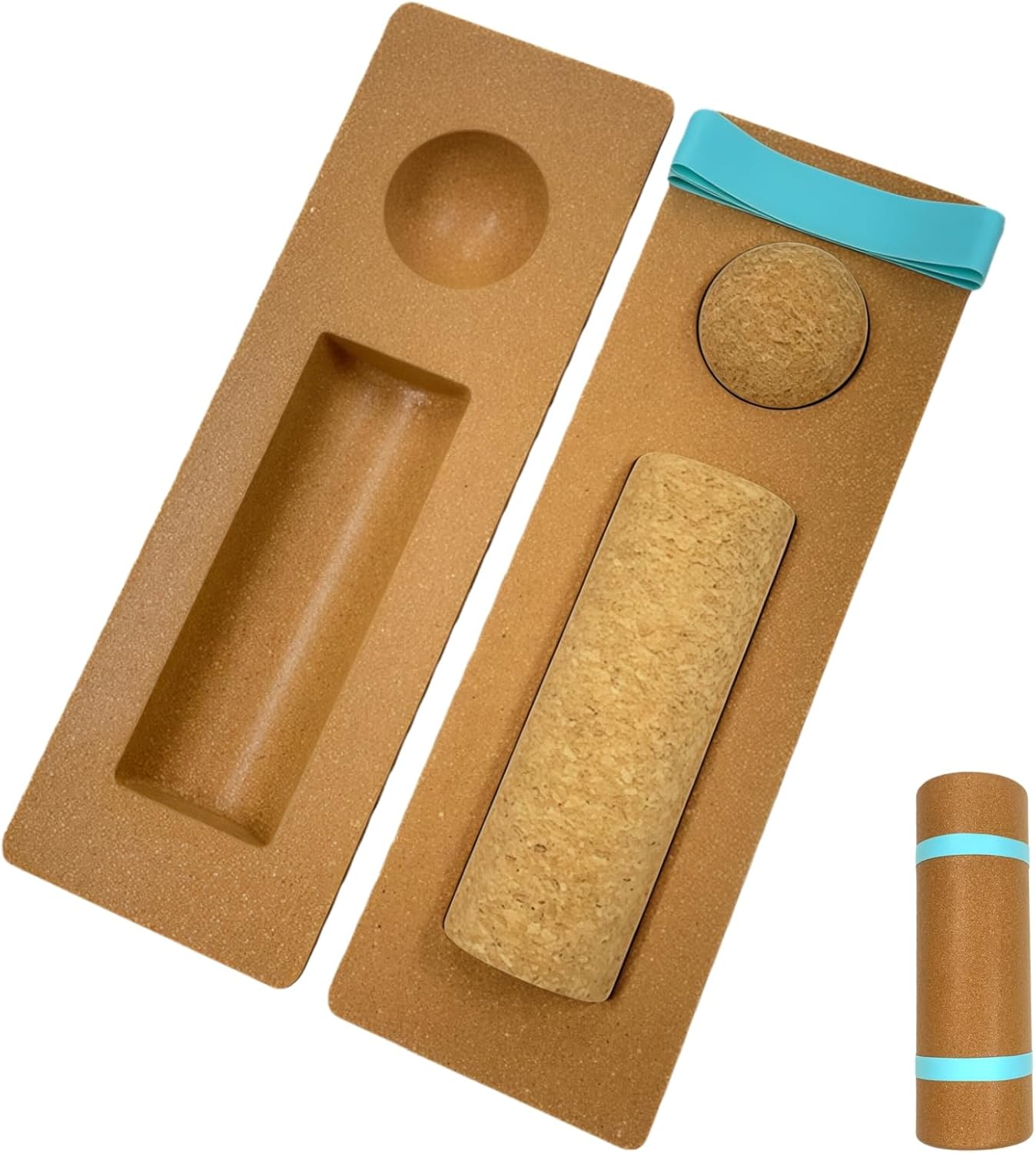 Premium Cork Balancing Board for Foot Strength, Stability, and Injury Prevention