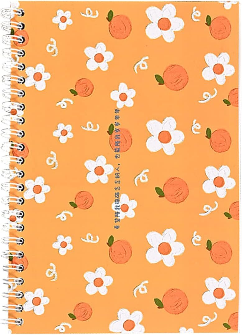 YUATCYA Reusable Sticker Collecting Book Storage Album with 40 Sheets Blank Release Paper - A5 Size Stickers Organizer Collection Holder Book for Adult (ORANGE)
