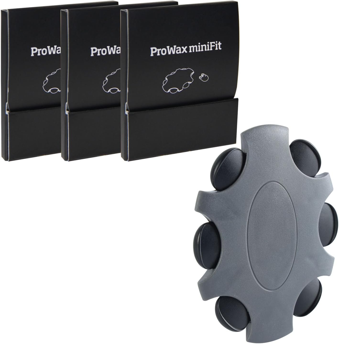 Hearing Aid Wax Guard Filters Prowax Minifit Replacement Clear Cleaning Kit Accessory for Oticon (3 Pack)，For Oticon Prowax Minifit Replacement Wax Filters