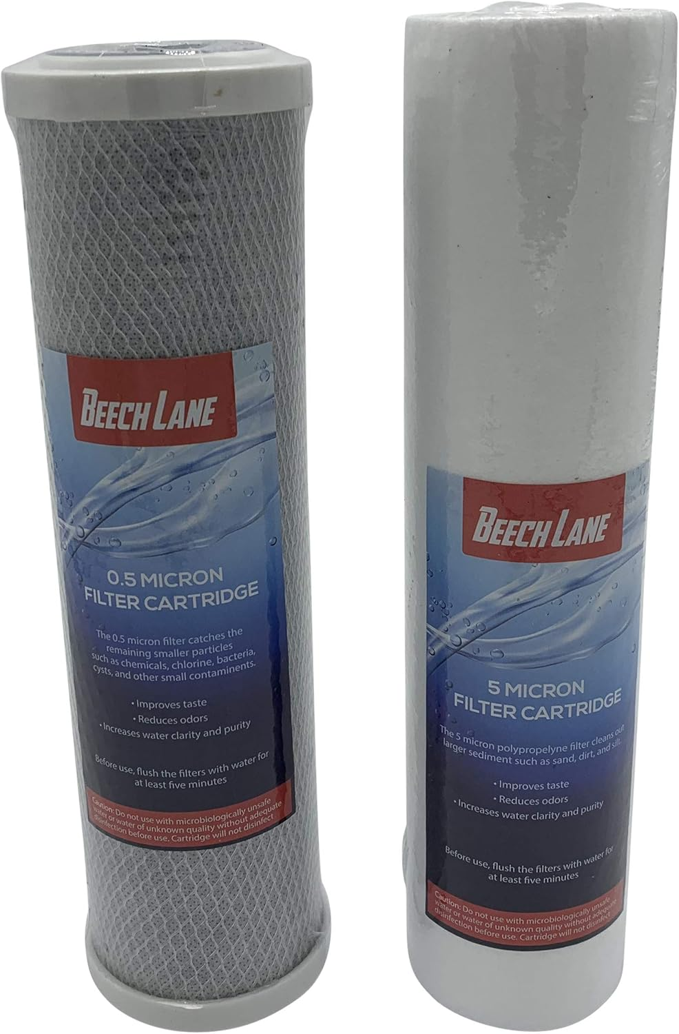 External RV Dual Water Replacement Filters - 1 Set