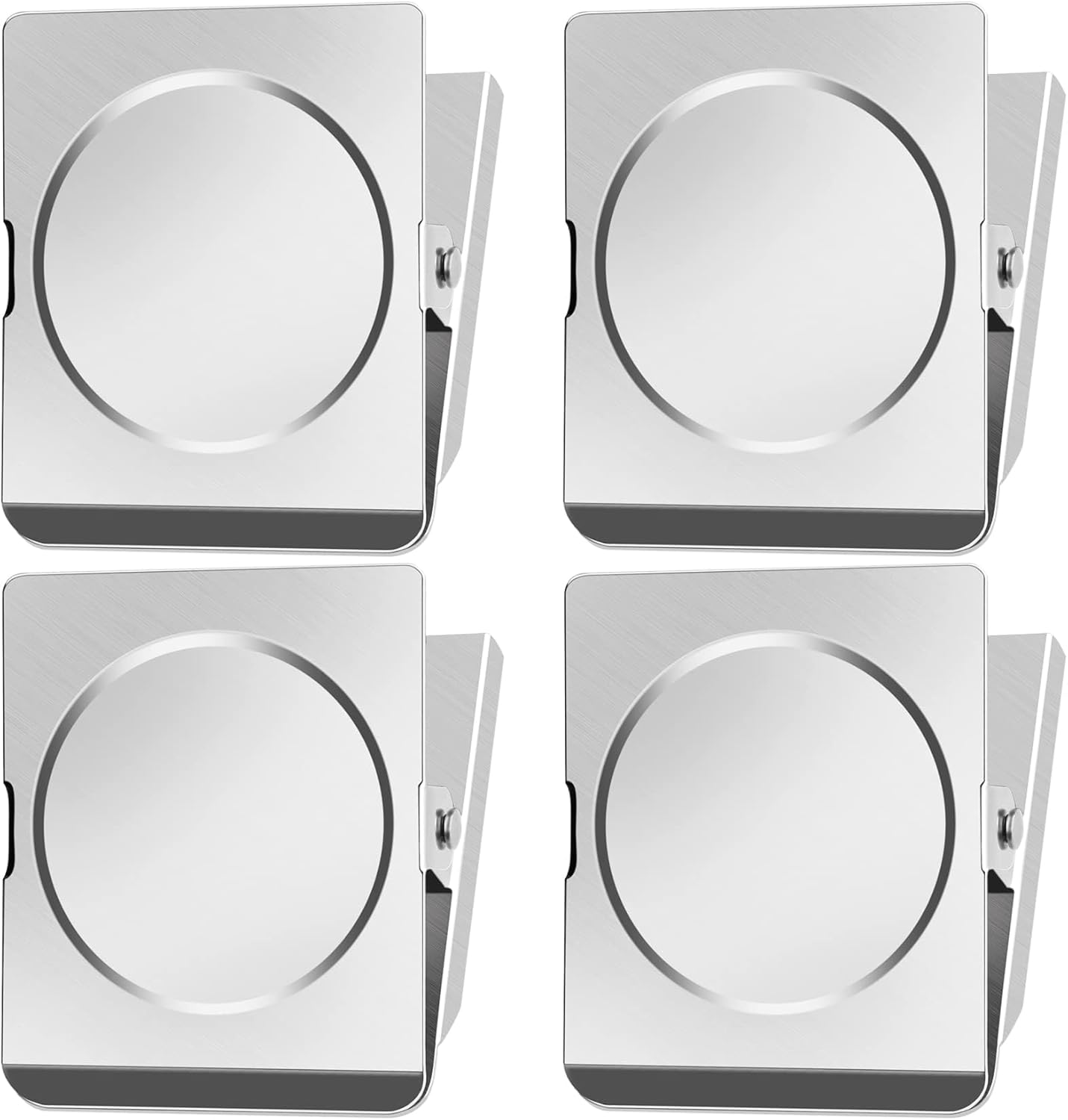 4 Pack Clip Magnets 2.2 Inch Extra Large Magnetic Clips Heavy Duty, Office Magnetic Clips, Clip Magnets for Home, Office, Whiteboard, Kitchen etc.