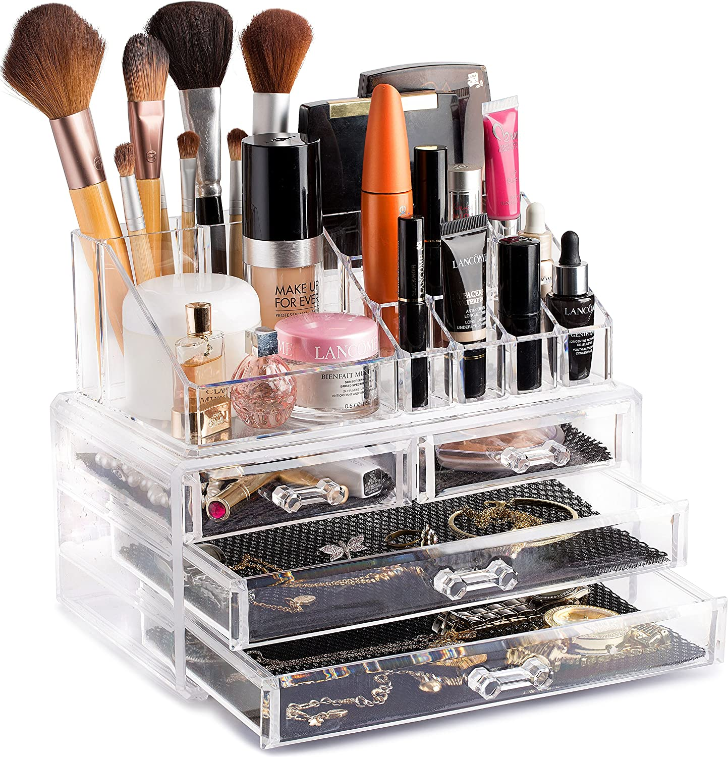 Clear Cosmetic Storage Organizer - Easily Organize Your Cosmetics, Jewelry an... - Picture 4 of 15
