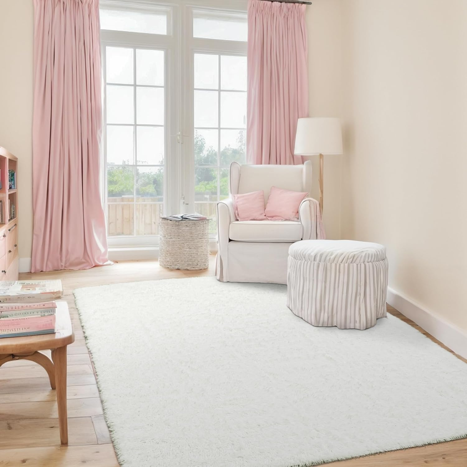 Youzi Fluffy Rugs for Livingroom Bedroom, Soft Shaggy Plush Fur Area Rug Mode... - Picture 11 of 25