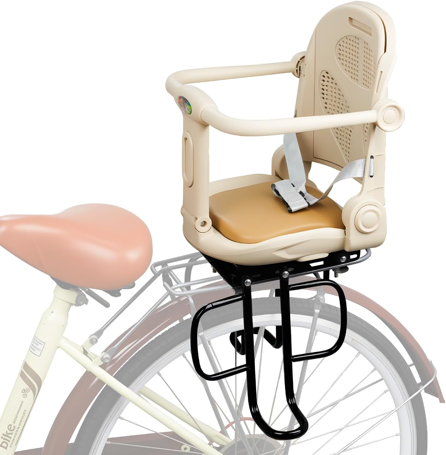 Rear Child Bike Seat, Rear Kid Bike Seat, Toddler Bike Seat for Adult Bikes for Baby Ages 6 Months to 6 Years