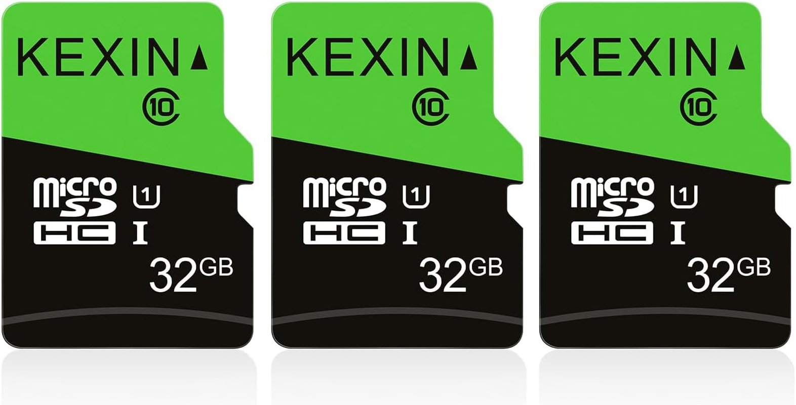 3 Pack 32GB Micro SD Card Memory Card Microsdhc UHS-I Memory Cards Class 10 High Speed Card, C10, U1, 32 GB 3 Pack