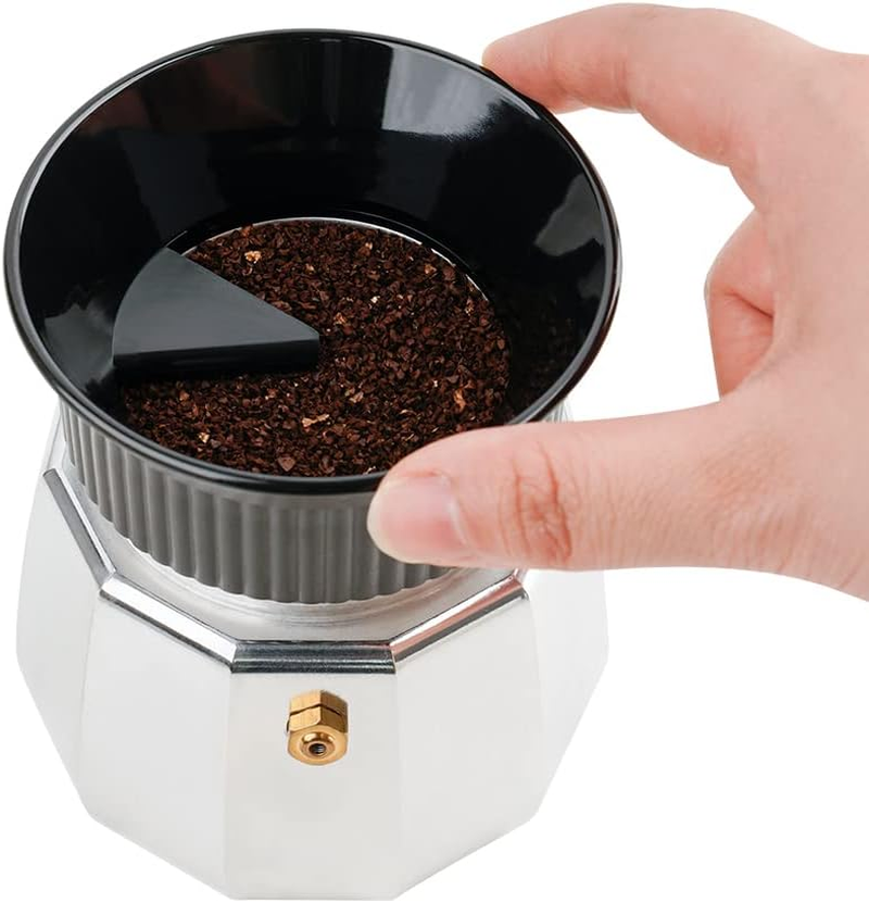 watchget Moka Pot Dosing Funnel - 54mm Espresso Coffee Dosing Ring, Plastic P... - Picture 10 of 13