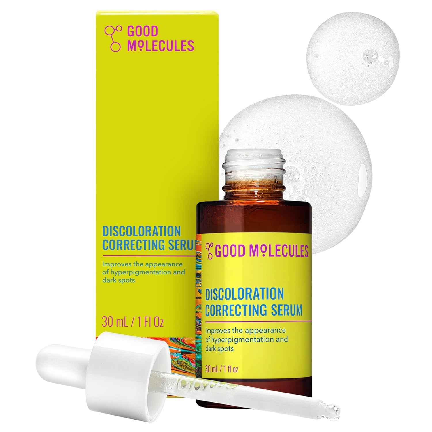 Discoloration Correcting Serum - Serum to Target Dark Spots and Hyperpigmentation - Skin Care for Face 1 FL