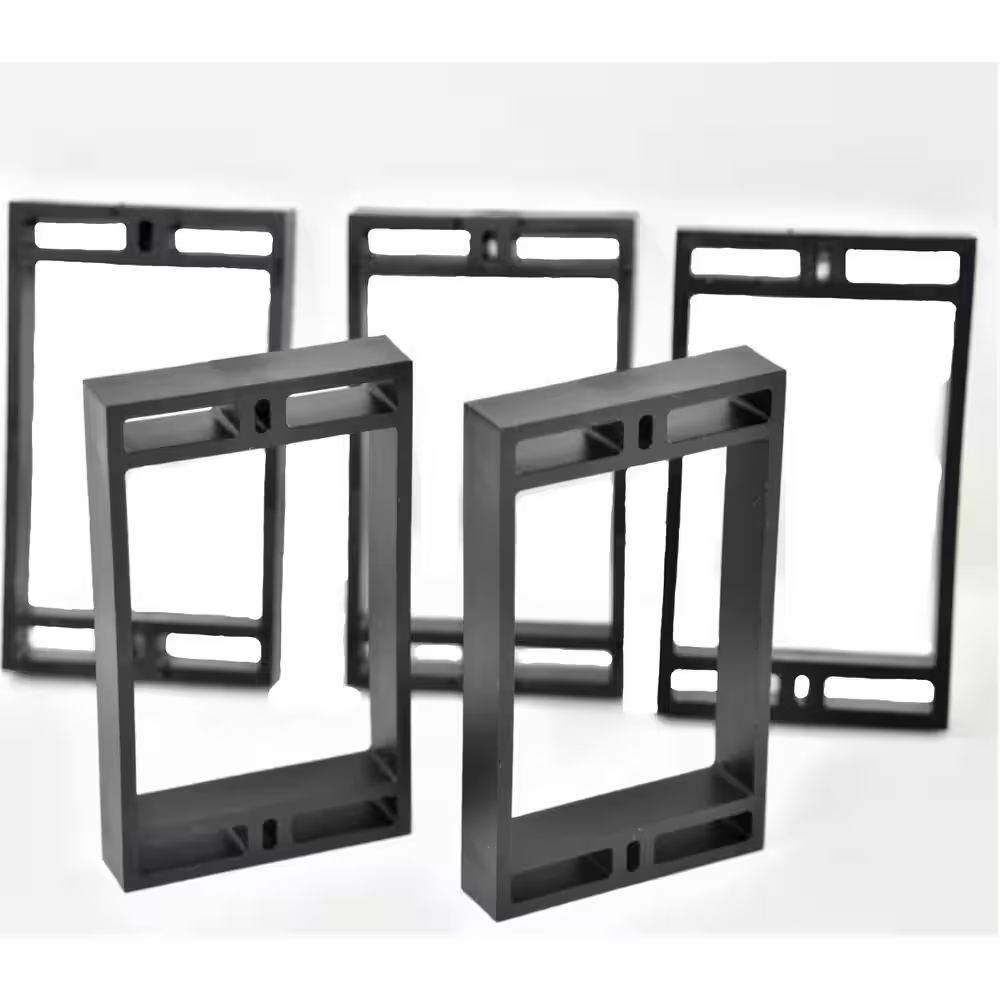 1/2 In. 1-Gang Outlet Box Spacer Extender (5-Pack)