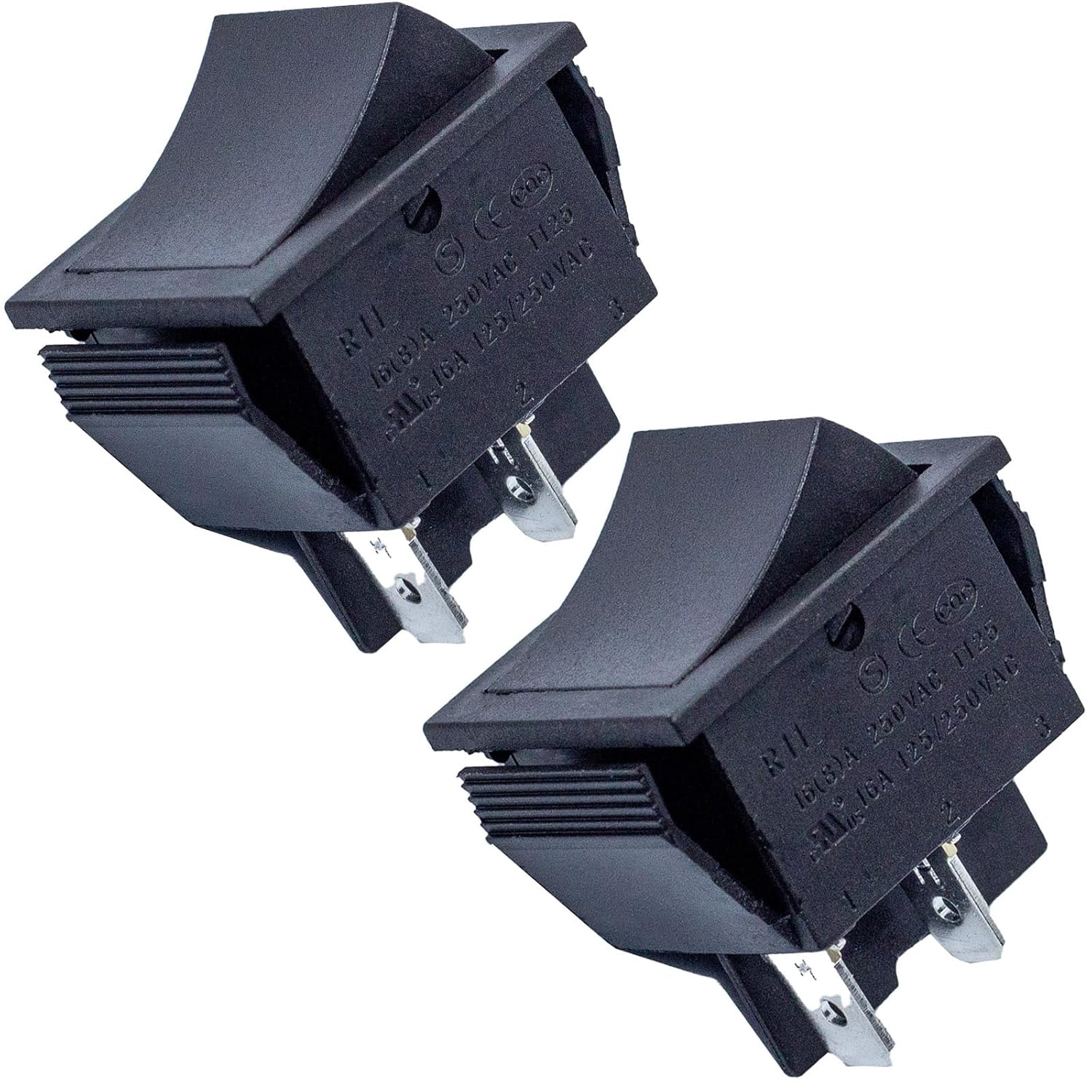 2 Pcs 12Volt 6V Compatible with Power Wheels Foot Pedal Switch