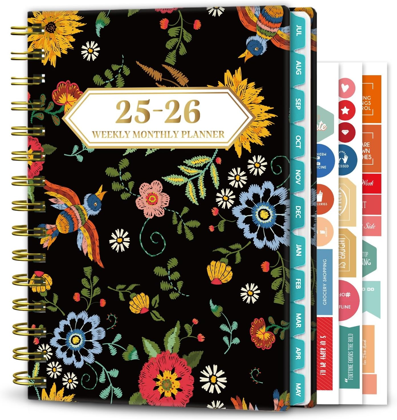 Ymumuda 2025-2026 Planner, 12-Month Daily Weekly Monthly Planner from JUL.2025 to JUN.2026, 8.4