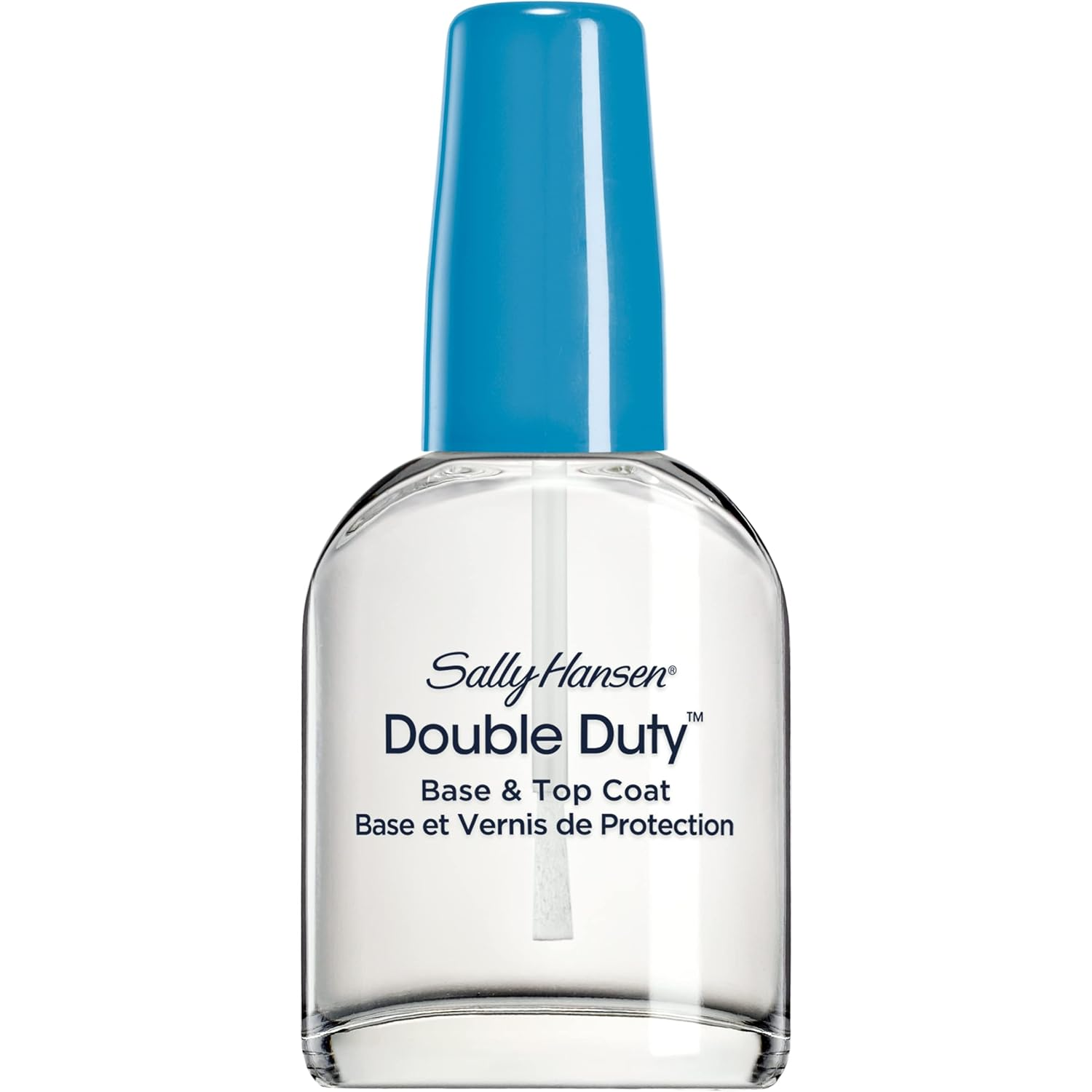 Double Duty™, Base and Top Coat, Quick Dry, Long Lasting, Streak-Free Shine, Clear Nail Polish