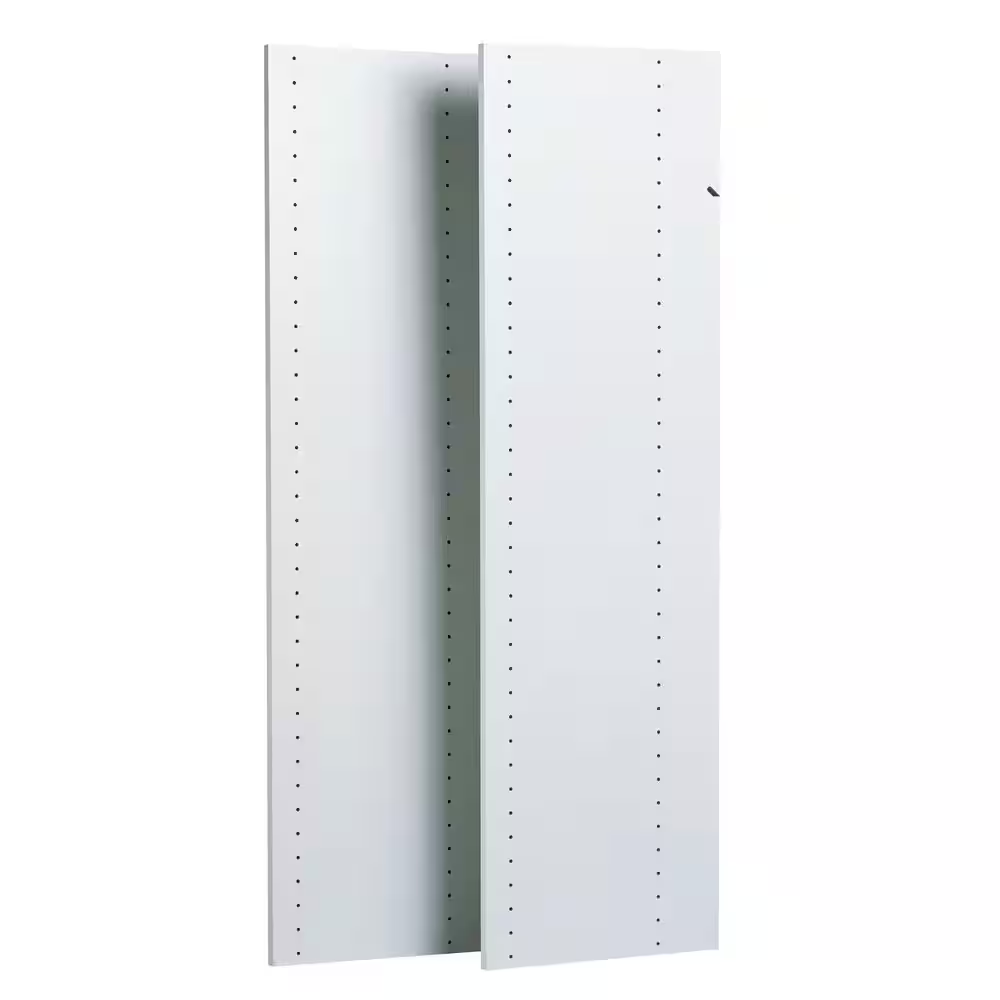 14 In. X 72 In. Classic White Wood Vertical Panels (2-Pack)
