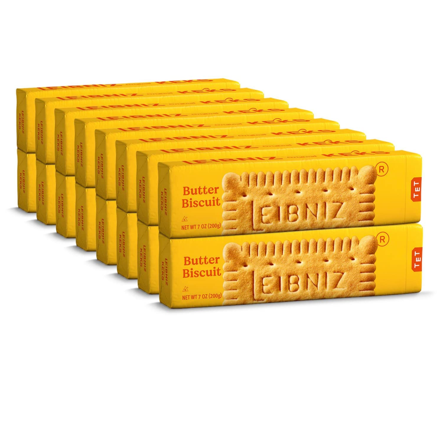 Leibniz Butter Biscuits (16 Pack) | Our Classic Original Buttery Biscuits (7 Ounce Boxes)