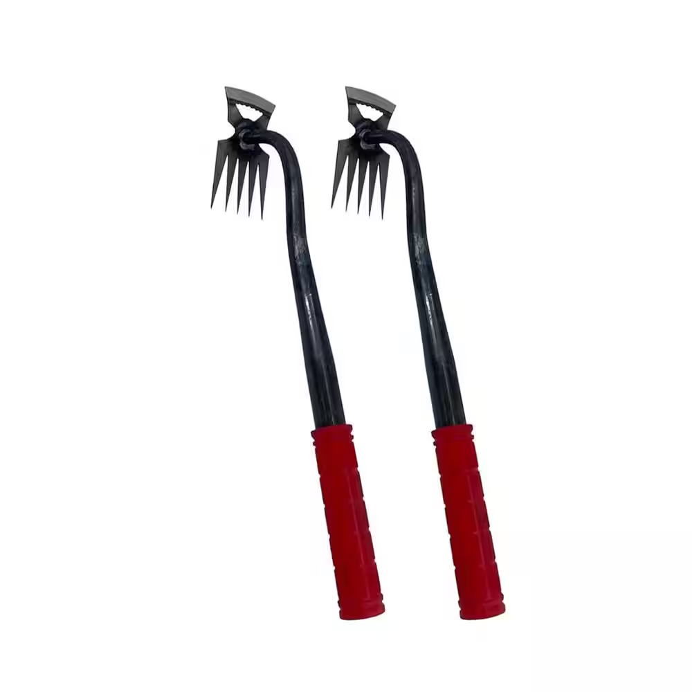 Weeder Puller Tool for Efficient Uprooting and Weeding with 4 Teeth Manganese Steel Lightweight Gardening Hand Tool