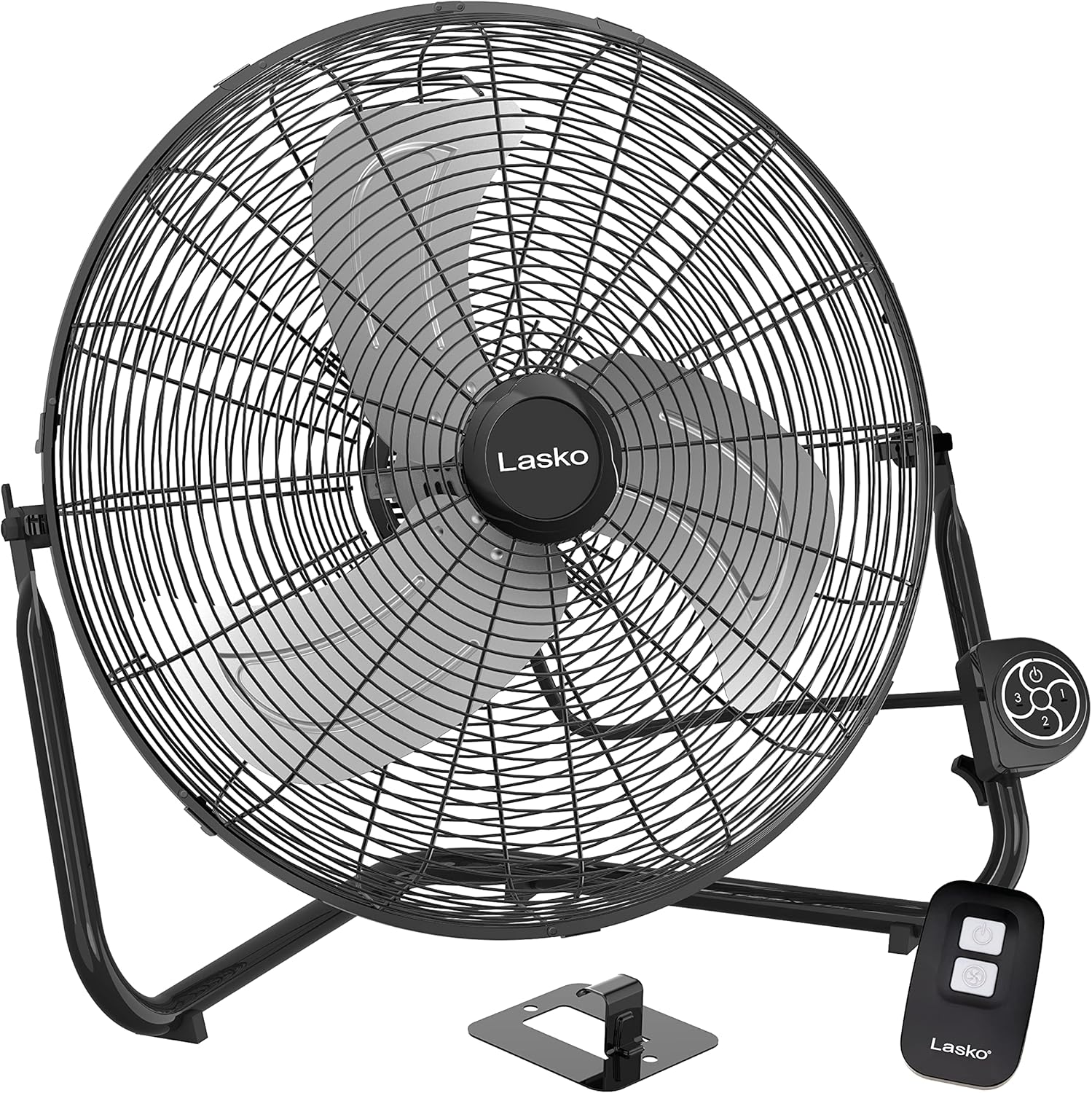 High Velocity Fan with Quickmount for Floor or Wall Mount Use, Powerful  Speeds