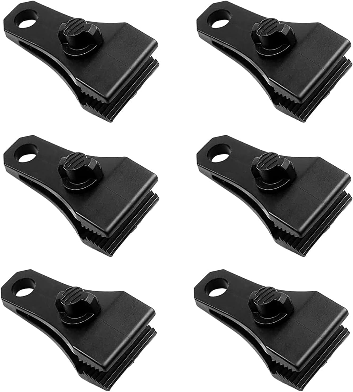 Upgrade Large Tarp Clips Heavy Duty Lock Grip 6 Pcs Heavy Duty Tarp Clip Clamps