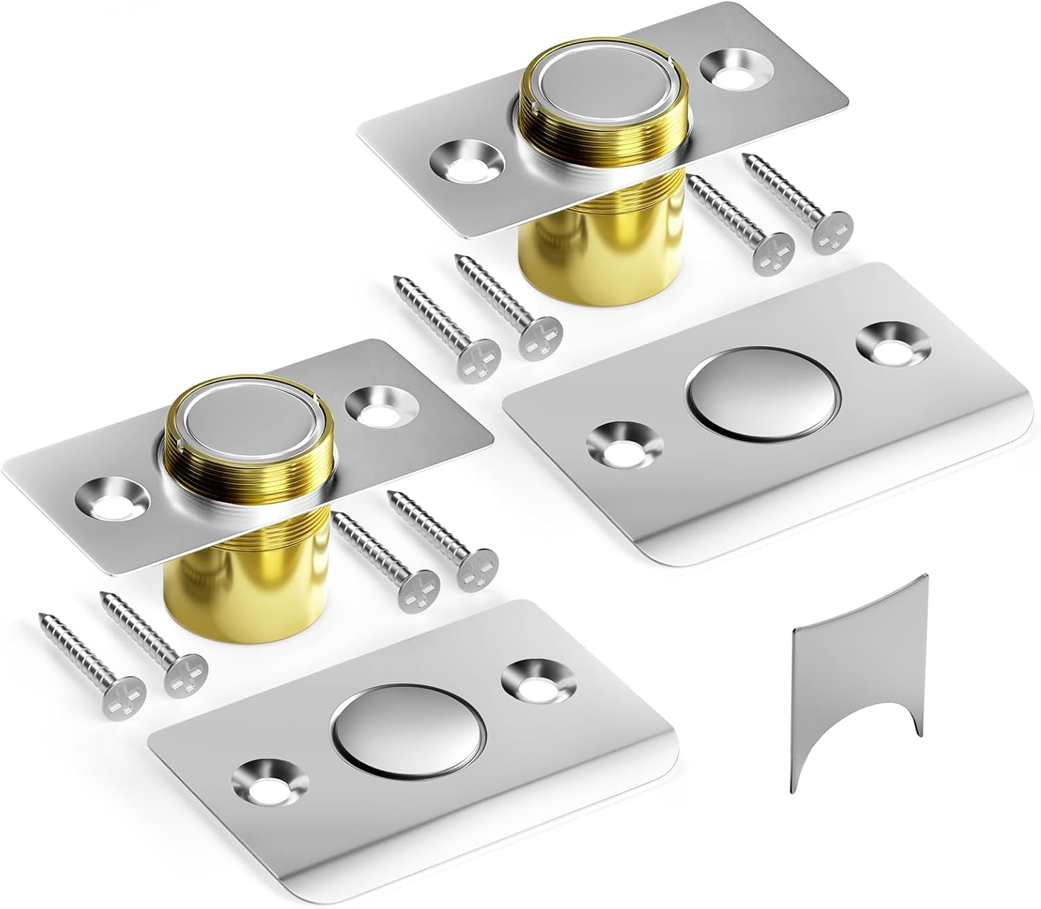 Silent Ball Catch, Adjustable Strong Magnet Door Catch，Using Noise Free