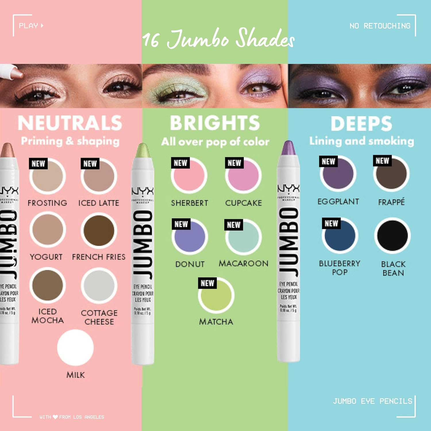 NYX Professional Makeup Jumbo Eye Pencil - French Fries - Picture 8 of 13