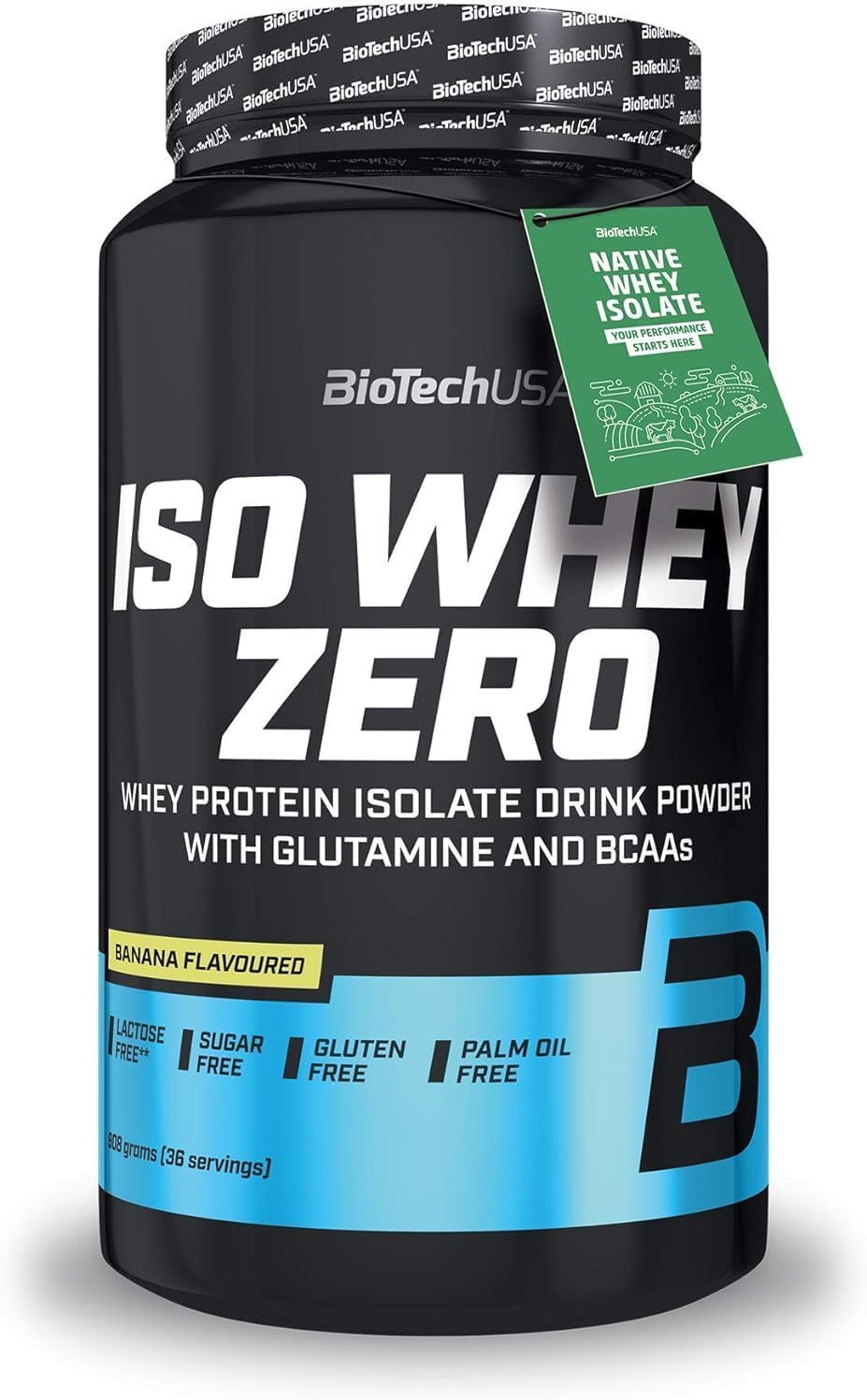 BiotechUSA IsoWhey Zero LACTOSE vanilla 908 g - Picture 13 of 15