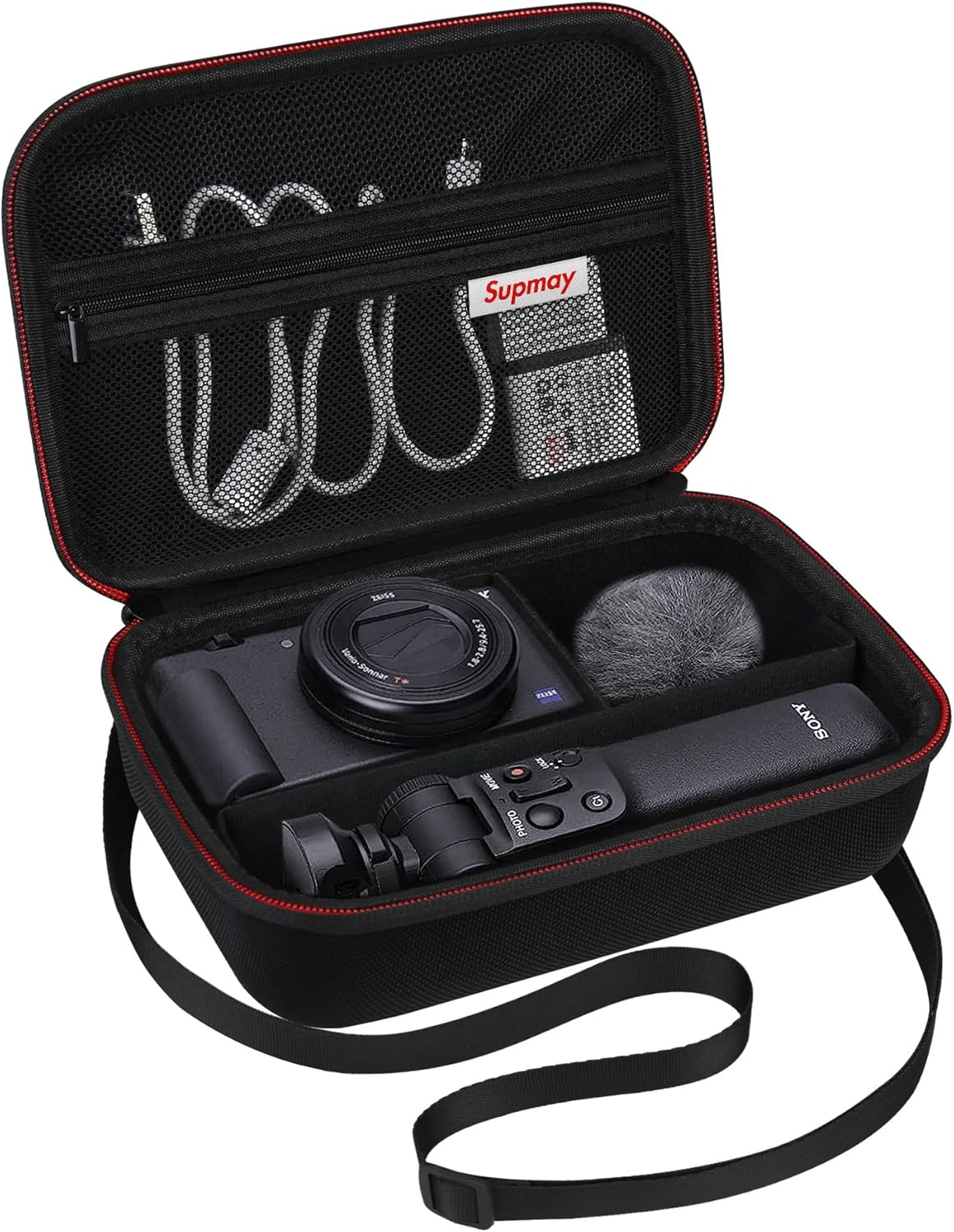 Hard Travel Case for Sony ZV-1F / ZV-1 / ZV-1 II Digital Camera, Protective Case